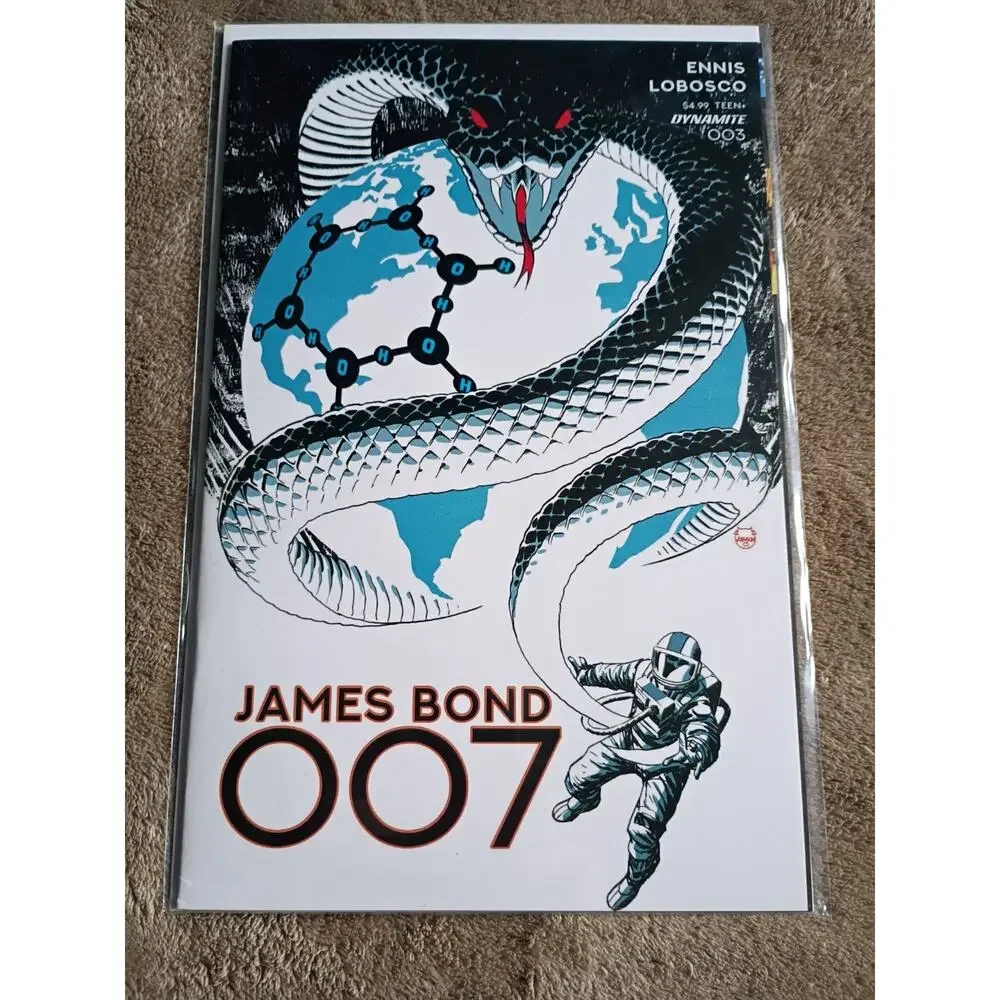 James Bond 007 #1-4 Lot Of 4 (Dynamite Comics 2024) Garth Ennis Vf To NM